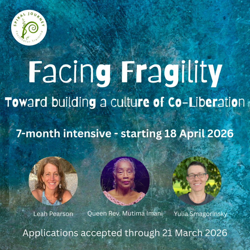 Facing Fragility Toward building a culture of coliberation