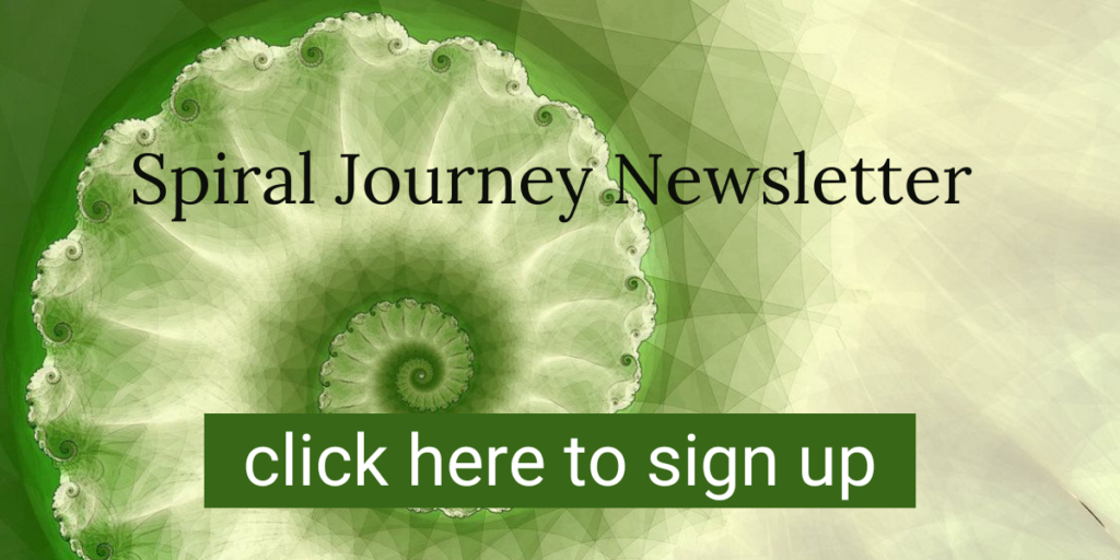 Spiral Journey Newsletter click here to sign up